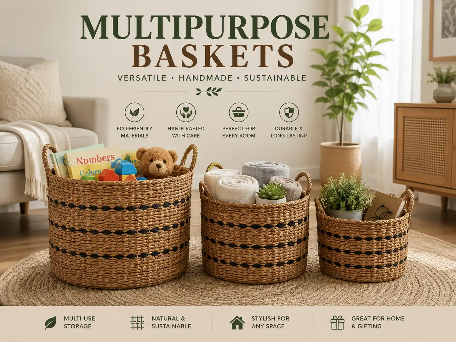 Multipurpose Baskets
